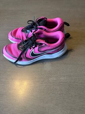 Nike Hot Pink and Black Athletic Sneakers